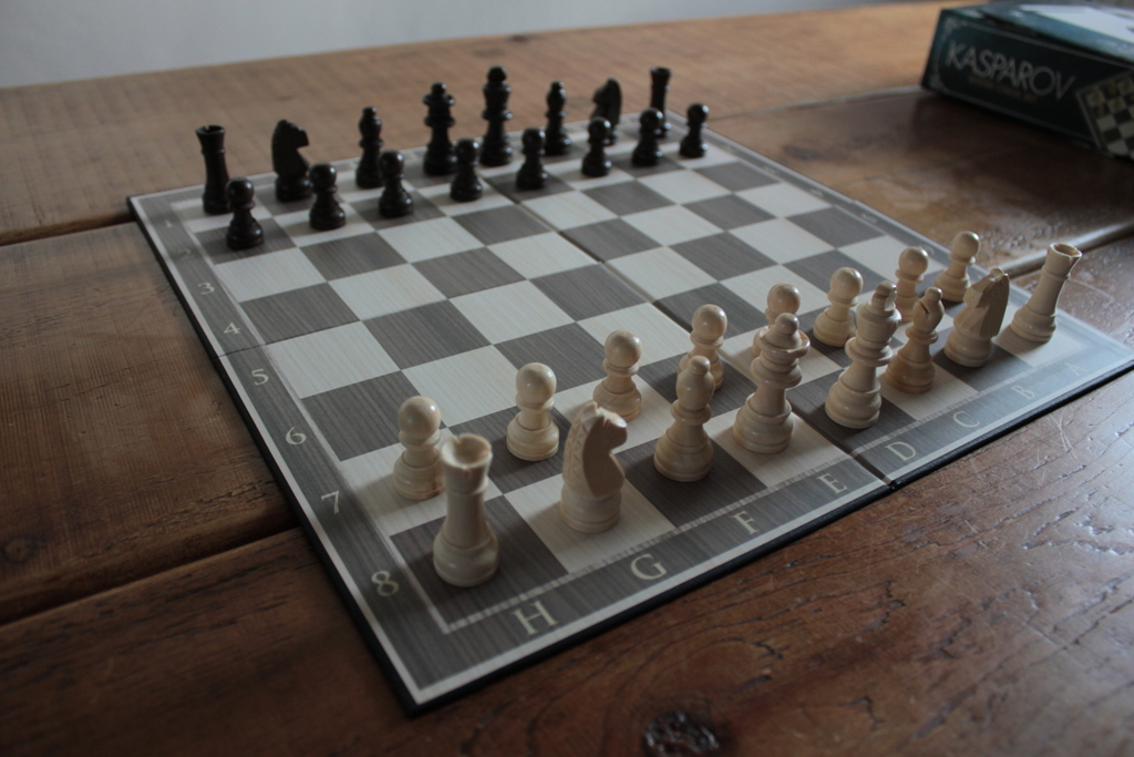 kasparov chess board